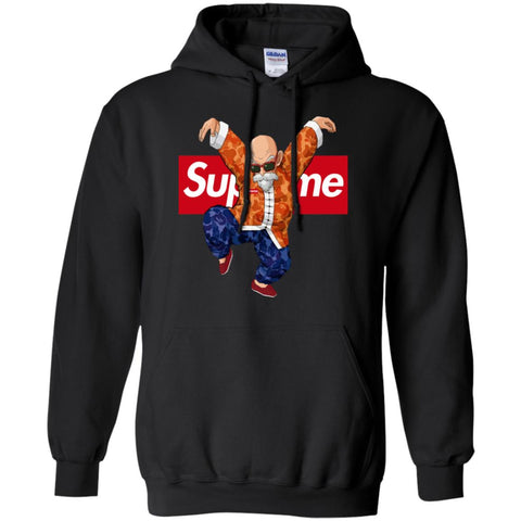 Supreme Kame Turtle Dragon Ball T-shirt Pullover Hoodie Sweatshirt Black / S Pullover Hoodie Sweatshirt - parenttees