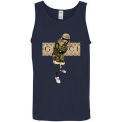 Gucci Gang Hiphop T-shirt Men Cotton Tank Men Cotton Tank - parenttees