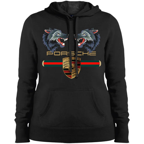 Trending Gucci Porsche Vip Shirt Women Hooded Sweatshirt Black / X-Small Women Hooded Sweatshirt - parenttees