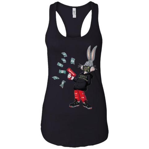 Rabbit Gucci T-shirt Women Tank Top Black / X-Small Women Tank Top - parenttees