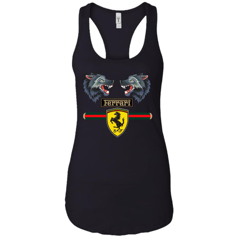 Gucci Ferrari Shirt Women Tank Top Black / X-Small Women Tank Top - parenttees