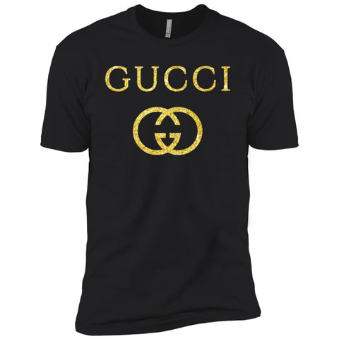 Gucci Logo Vintage Inspired Men Short Sleeve T-Shirt Black / X-Small Men Short Sleeve T-Shirt - parenttees