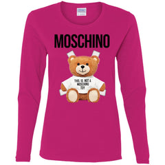 Moschino T-shirt Women Long Sleeve Shirt Women Long Sleeve Shirt - parenttees
