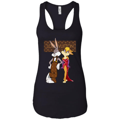 Louis Vuitton Rabbit Love Family T-shirt Women Tank Top Black / X-Small Women Tank Top - parenttees