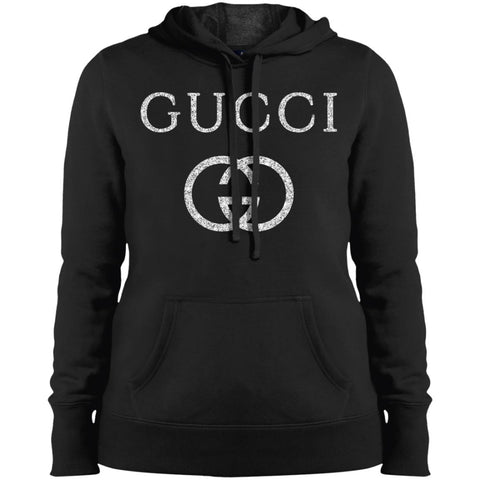 Vintage Gucci Logo Inspired Women Hooded Sweatshirt Black / X-Small Women Hooded Sweatshirt - parenttees