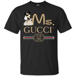 Gucci Couple Disney Ms Minnie Valentine's Day T-shirt Men Cotton T-Shirt