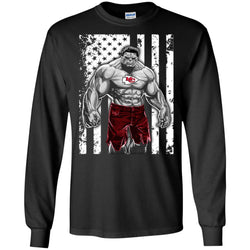 Giants Hulk Kansas City Chiefs T-shirt Men Long Sleeve Shirt