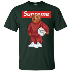 Supreme Bear Sport T-shirt Men Cotton T-Shirt Men Cotton T-Shirt - parenttees