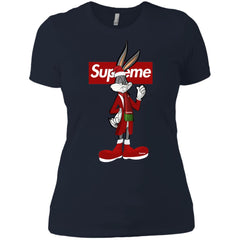 Supreme Rabbit Party T-shirt Women Cotton T-Shirt Women Cotton T-Shirt - parenttees