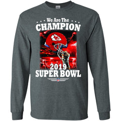 Nfl – Kansas City Chiefs We Are The Champion 2019 Super Bowl Football Men Long Sleeve Shirt Men Long Sleeve Shirt - parenttees