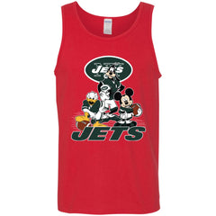 Mickey Mouse New York Jets American Football Nfl Sports Shirt Men Cotton Tank Men Cotton Tank - parenttees