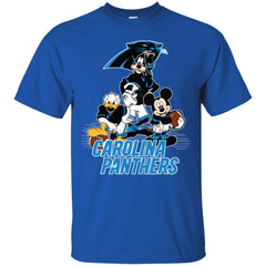 Mickey Mouse Carolina Panthers American Football Nfl Sports Shirt Men Cotton T-Shirt Men Cotton T-Shirt - parenttees