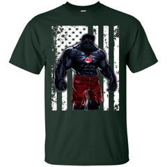 Giants Hulk Cleveland Indians T-shirt Flag Men Cotton T-Shirt Men Cotton T-Shirt - parenttees