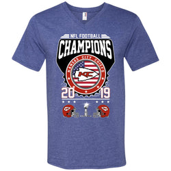 Nfl – Football Champions Kansas City Chiefs Super Bowl 2019 Men V-Neck T-Shirt