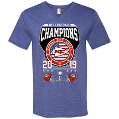 Nfl – Football Champions Kansas City Chiefs Super Bowl 2019 Men V-Neck T-Shirt Men V-Neck T-Shirt - parenttees