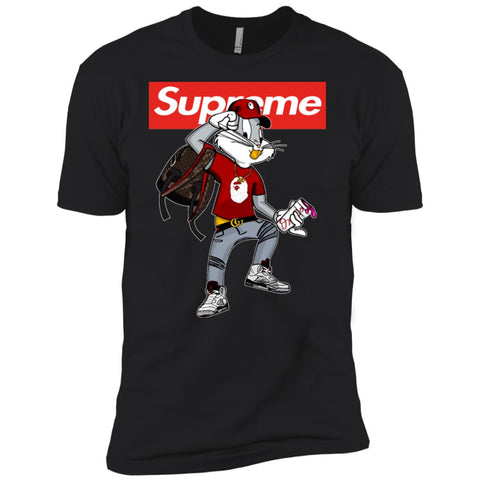 Supreme Rabbit Shirt Men Short Sleeve T-Shirt Black / X-Small Men Short Sleeve T-Shirt - parenttees