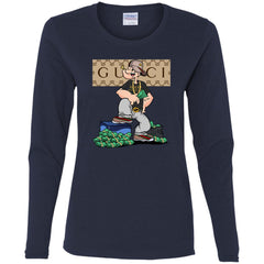 Gucci Cartoon T-shirt Women Long Sleeve Shirt Women Long Sleeve Shirt - parenttees