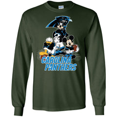 Mickey Mouse Carolina Panthers American Football Nfl Sports Shirt Men Long Sleeve Shirt Men Long Sleeve Shirt - parenttees