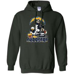 Mickey Mouse Los Angeles Chargers American Football Nfl Sports Shirt Pullover Hoodie Sweatshirt Pullover Hoodie Sweatshirt - parenttees