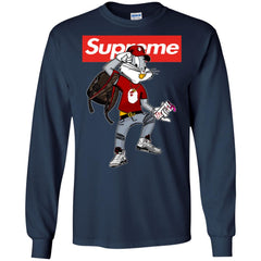 Supreme Rabbit Shirt Men Long Sleeve Shirt Men Long Sleeve Shirt - parenttees