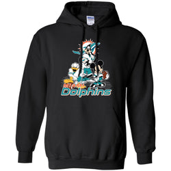 Mickey Mouse Miami Dolphins American Football Nfl Sports Shirt Pullover Hoodie Sweatshirt