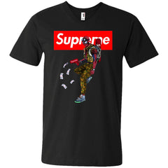 Supreme Spider Man Best T-shirt Men V-Neck T-Shirt Men V-Neck T-Shirt - parenttees