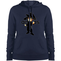 Goku Adidas Black T-shirt Women Hooded Sweatshirt Women Hooded Sweatshirt - parenttees