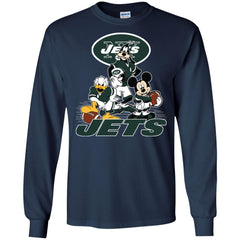 Mickey Mouse New York Jets American Football Nfl Sports Shirt Men Long Sleeve Shirt Men Long Sleeve Shirt - parenttees