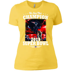 Nfl – New England Patriots We Are The Champion 2019 Super Bowl Football Women Cotton T-Shirt Women Cotton T-Shirt - parenttees