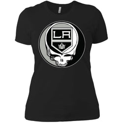 Los Angeles Kings Grateful Dead Steal Your Face Hockey Nhl Shirts Women Cotton T-Shirt