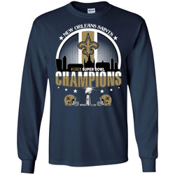 Nfl – New Orleans Saints 2019 Super Bowl Champions Football Men Long Sleeve Shirt