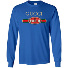 Gucci Bugatti T-shirt Men Long Sleeve Shirt Men Long Sleeve Shirt - parenttees