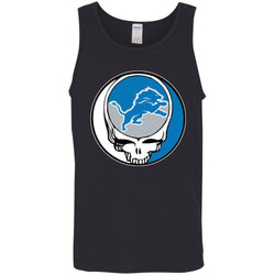 Detroit Lions Grateful Dead Steal Your Face Football Nfl Shirts Men Cotton Tank