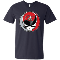 Tampa Bay Buccaneers Grateful Dead Steal Your Face Football Nfl Shirts Men V-Neck T-Shirt Men V-Neck T-Shirt - parenttees