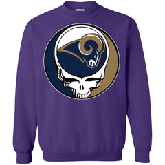 Los Angeles Rams Grateful Dead Steal Your Face Football Nfl Shirts Crewneck Pullover Sweatshirt Crewneck Pullover Sweatshirt - parenttees