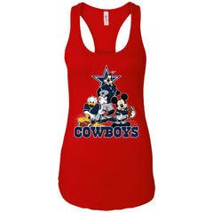 Mickey Mouse Dallas Cowboys American Football Nfl Sports Shirt Women Tank Top Women Tank Top - parenttees