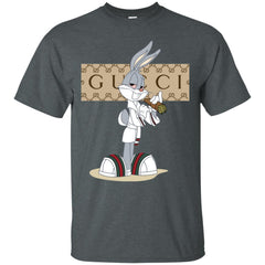 Gucci Rabbit Smoking Funny T-shirt Men Cotton T-Shirt Men Cotton T-Shirt - parenttees