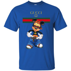 Gucci Logo Mickey Gift Trending T-shirt Men Cotton T-Shirt Men Cotton T-Shirt - parenttees