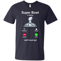 Nfl - Super Bowl Is Calling And I Must Go Los Angeles Rams 2019 Football Men V-Neck T-Shirt Men V-Neck T-Shirt - parenttees