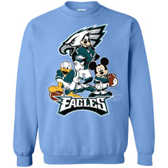 Mickey Mouse Philadelphia Eagle American Football Nfl Sports Shirt Crewneck Pullover Sweatshirt Crewneck Pullover Sweatshirt - parenttees