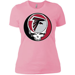 Atlanta Falcons Grateful Dead Steal Your Face Football Nfl Shirts Women Cotton T-Shirt Women Cotton T-Shirt - parenttees