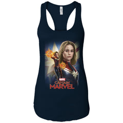 Marvel Captain Marvel Powers Portrait Women Tank Top Women Tank Top - parenttees