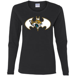 We Are The Jacksonville Jaguars Batman Nfl Mashup Women Long Sleeve Shirt