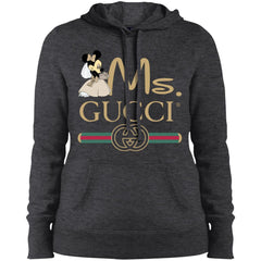 Gucci Couple Disney Ms Minnie Valentine's Day T-shirt Women Hooded Sweatshirt Women Hooded Sweatshirt - parenttees