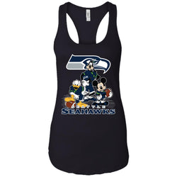 Mickey Mouse Seattle Seahawks American Football Nfl Sports Shirt Women Tank Top