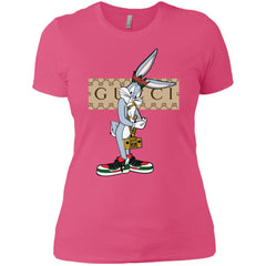 Best Gucci Rabbit T-shirt Women Cotton T-Shirt Women Cotton T-Shirt - parenttees