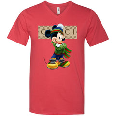 Gucci Trending Mickey T-shirt Men V-Neck T-Shirt Men V-Neck T-Shirt - parenttees