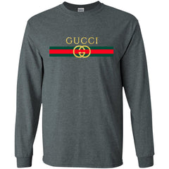 Gucci Logo Vintage Inspired Trend Men Long Sleeve Shirt Men Long Sleeve Shirt - parenttees