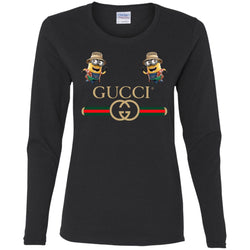 Gucci T-shirt Minion Funny Film T-shirt Women Long Sleeve Shirt