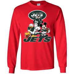 Mickey Mouse New York Jets American Football Nfl Sports Shirt Men Long Sleeve Shirt Men Long Sleeve Shirt - parenttees